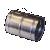 Skarvrör med klammer 76 mm